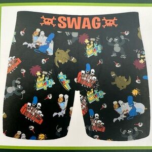 SWAG‎ Simpson's Treehouse Of Horror Boxer Briefs Size S (Waist 28-30) New In Box